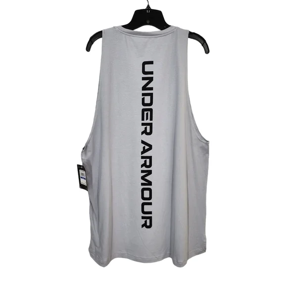 Under Armour Men's Baseline Cotton Tank - Picture 5 of 7